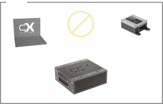 diagram showing the connectivity of the ap-155 with an air gap