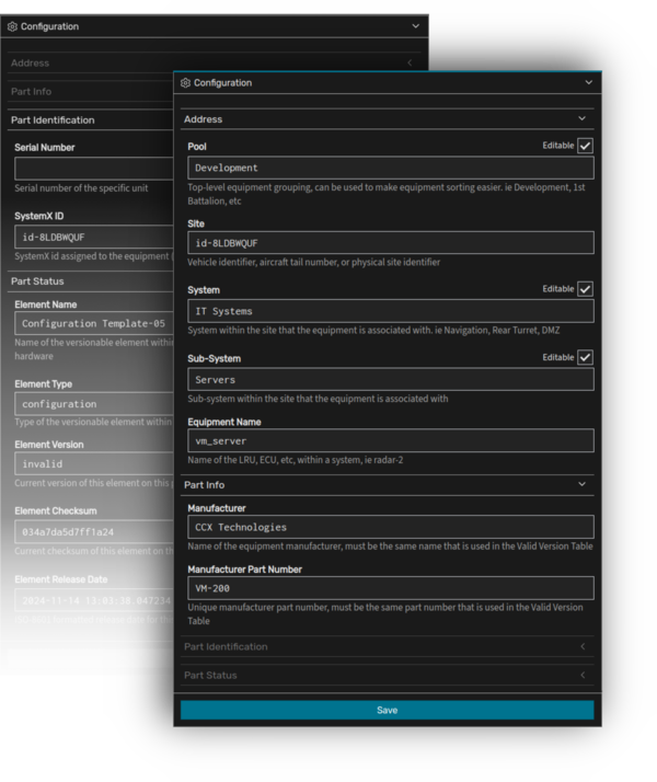 Configuration Manager Item