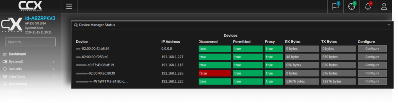 Device Manager Dashboard