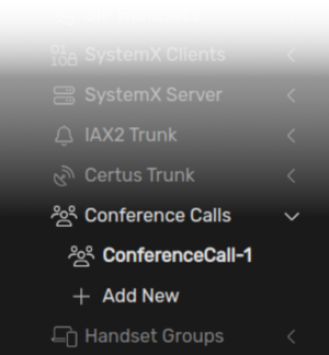 SystemX conference call