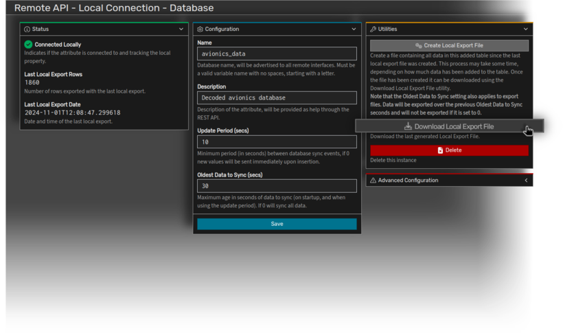 SystemX API configuration