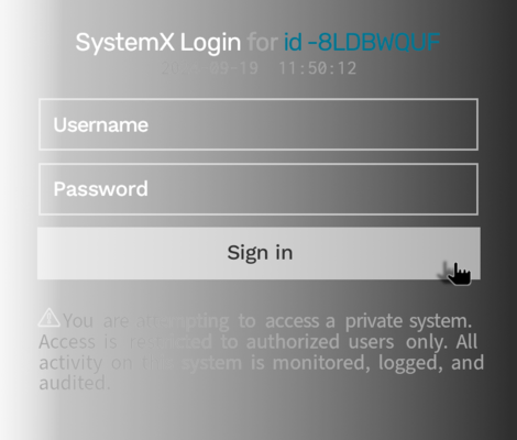 login