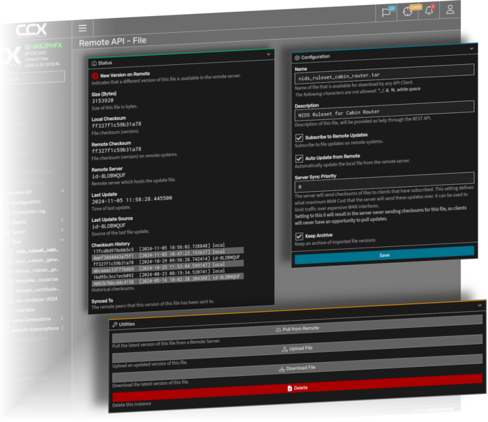 SystemX File Forwarder