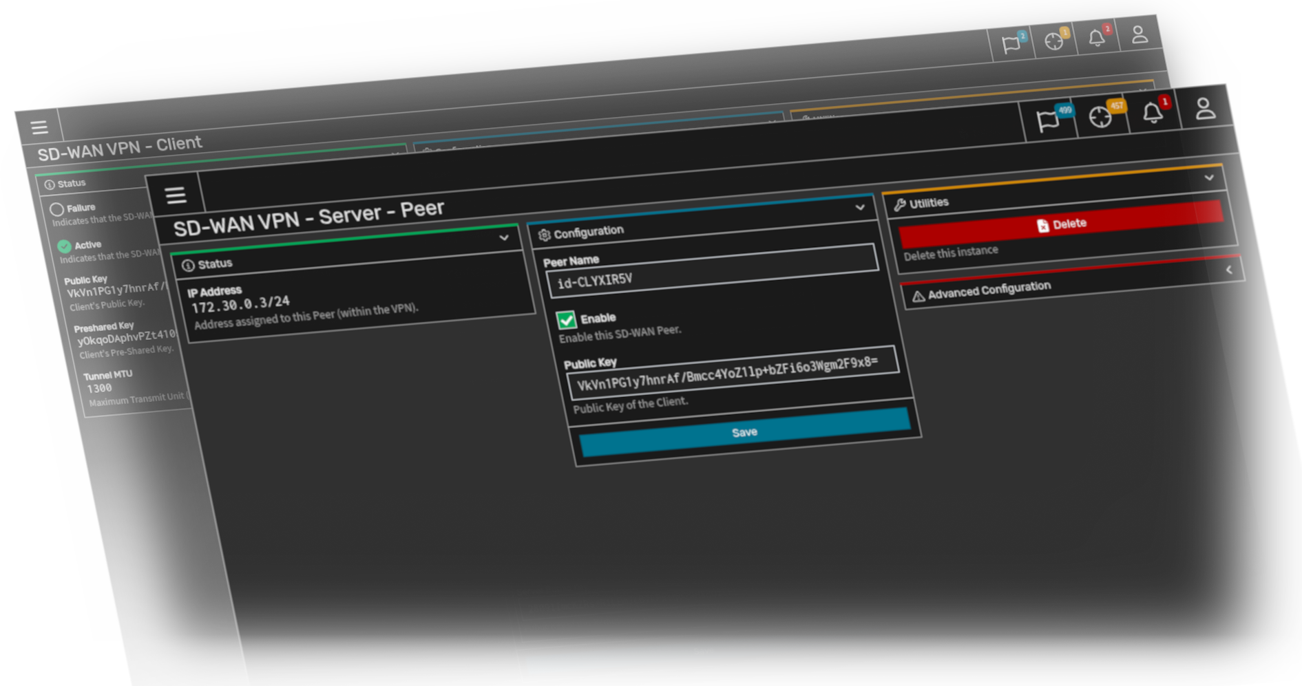 SystemX SD-WAN Interfaces
